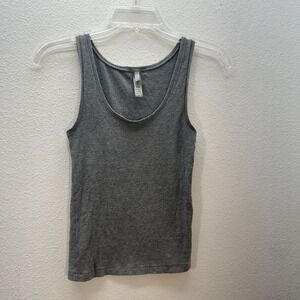 SKIMS Ribbed Tank Top Womens S Cropped Crop Top Minimalist Normcore Layering